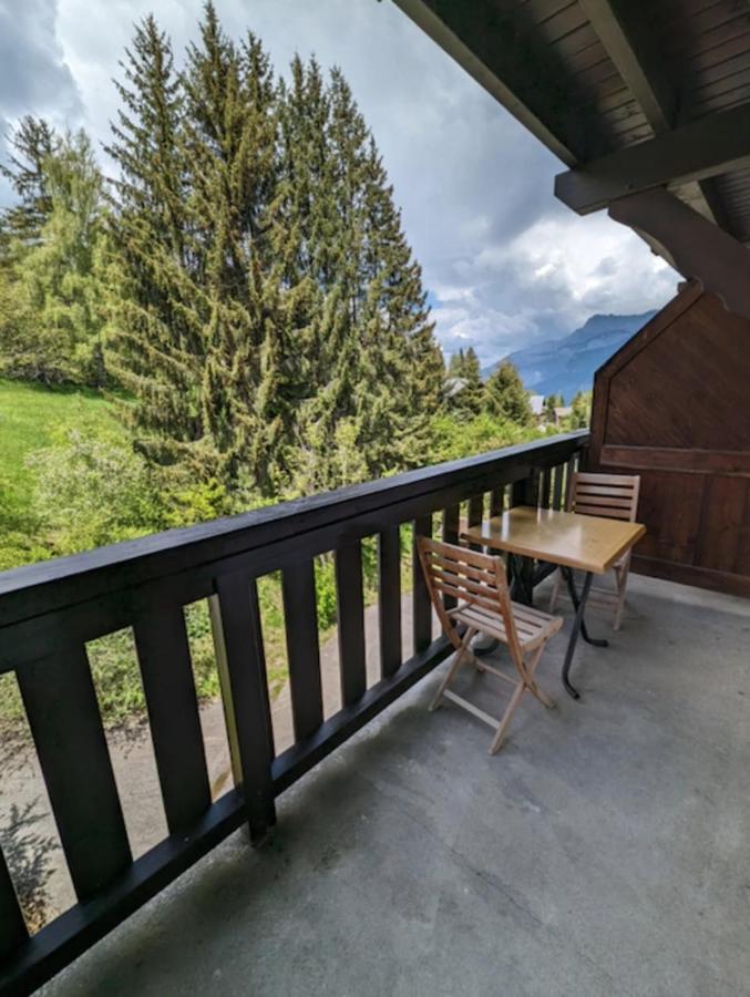 Beautiful Apt With Balcony At Combloux ! Exterior foto